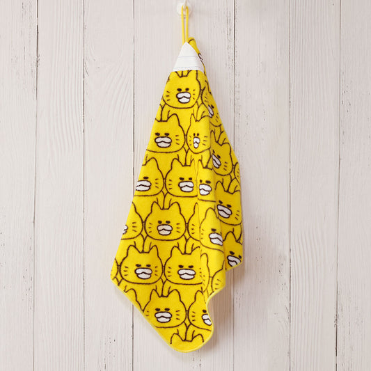 ノラネコぐんだん ループ付きタオル おにぎり