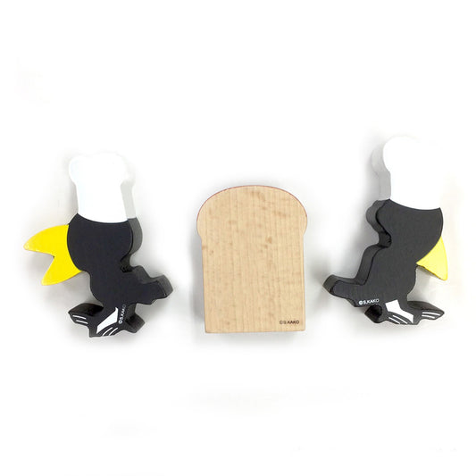 【絵本のつみき】3P からすのパンやさん (からすのパンやさん)