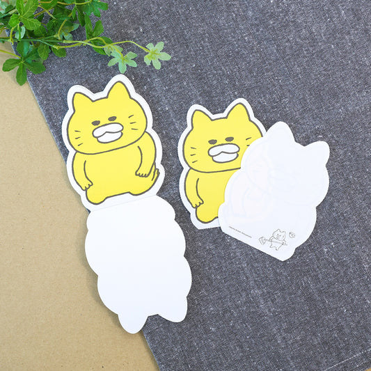 ダイカットメモ はんせい【ノラネコぐんだん】