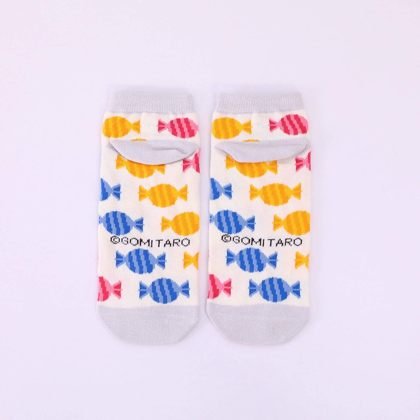 靴下 レディース/キャンディ 【きんぎょがにげた】【絵本のくつした】