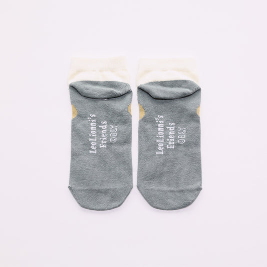 靴下 レディース/グレー【フレデリック】【絵本のくつした】