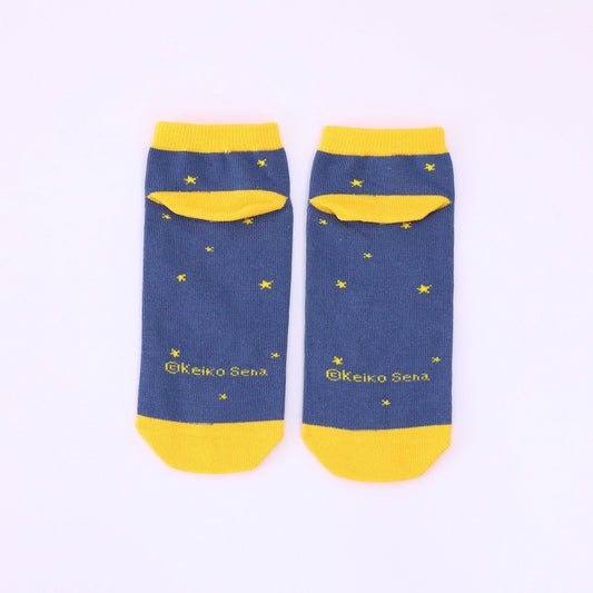 靴下 レディース/おばけとふくろう 【ねないこだれだ】【絵本のくつした】