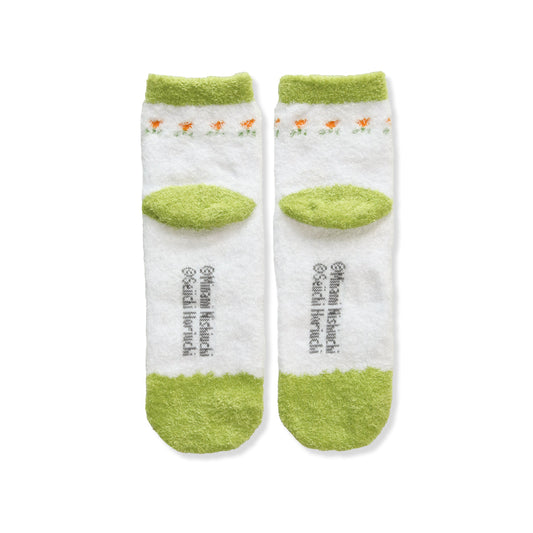 ルームソックス レディース/はらっぱ【ぐるんぱのようちえん】【絵本のくつした】