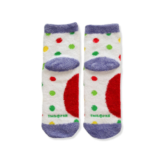 ルームソックス レディース/りんご【はらぺこあおむし】【絵本のくつした】