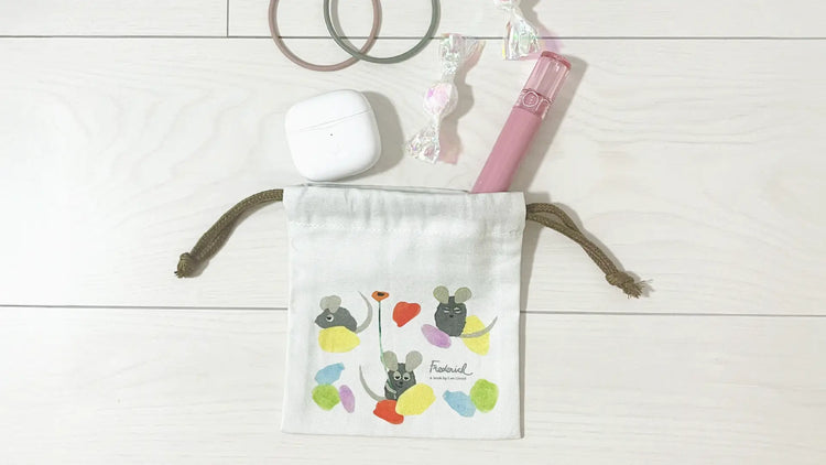 絵本のきんちゃく