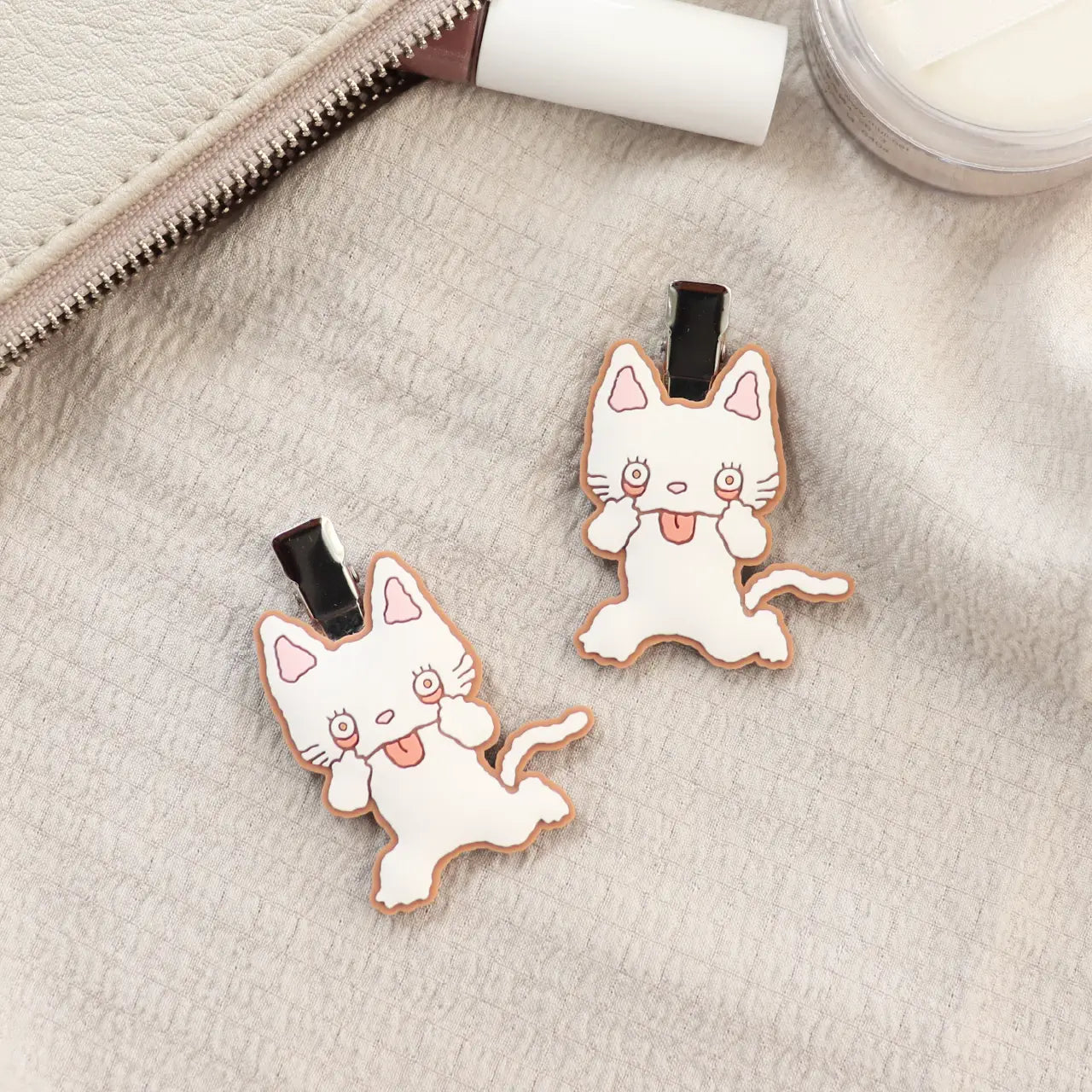 片耳ちゃん　プクプクほっぺ　アンティークベア　② ヘアクリップ（くま） | ボークス公式 ドルフィーオンラインストア