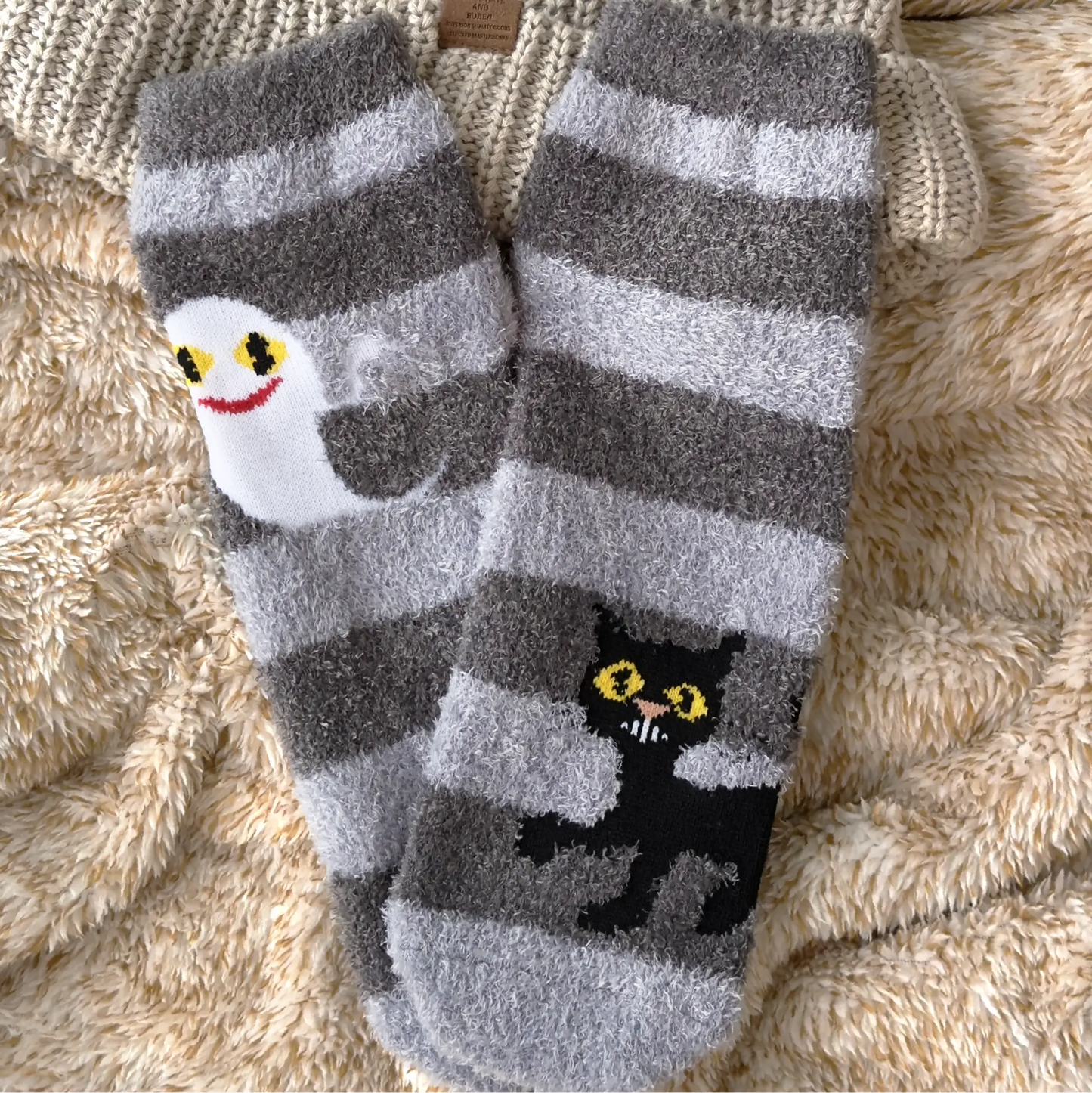 ルームソックス　レディース／かくれんぼ【ねないこだれだ】【絵本のくつした】