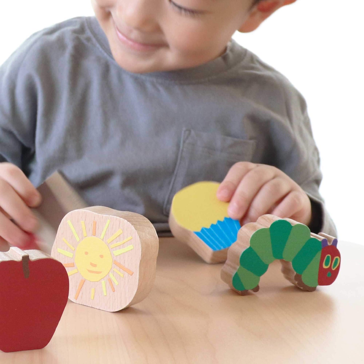 【絵本のつみき】ファンセット(はらぺこあおむし)