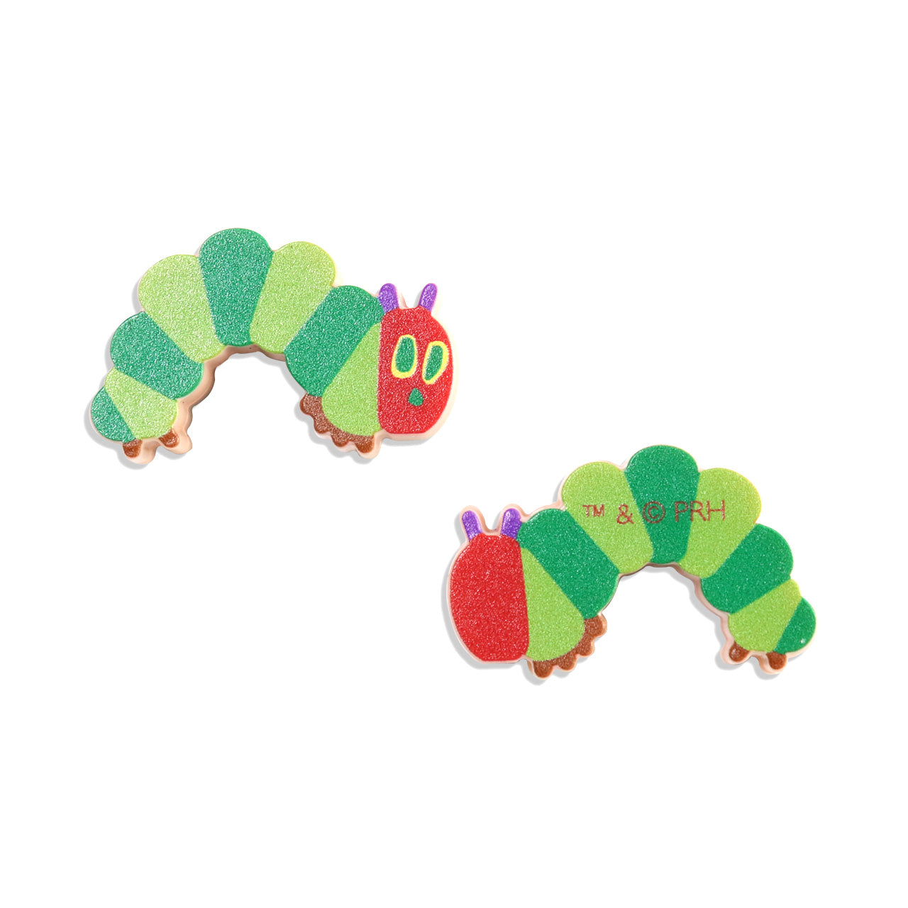 【絵本のつみきのバスボール】　はらぺこあおむし