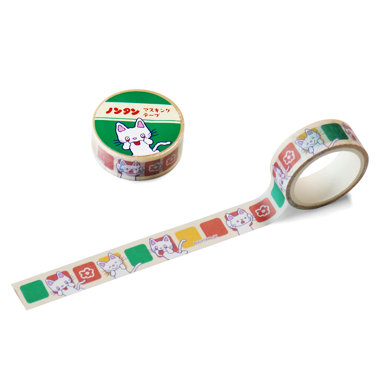 マスキングテープ　タイル 【ノンタン】