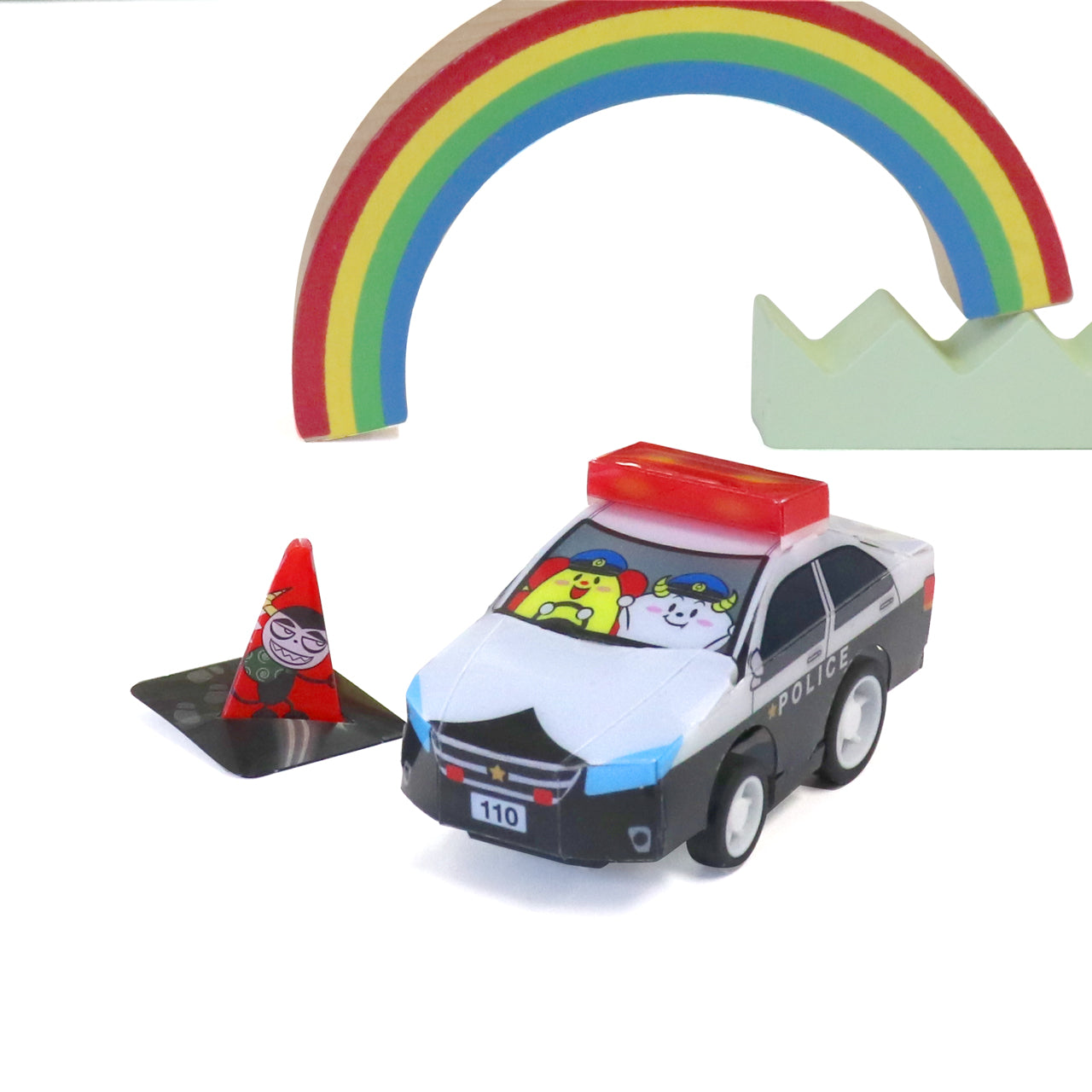 【サンサンキッズ 工作ＫＩＴ】働く乗り物シリーズ／走れ！パトカー