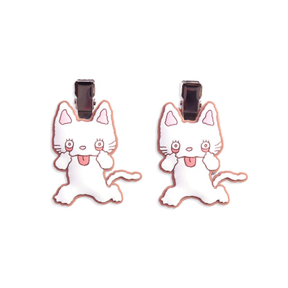 【絵本のクリップ】前髪クリップ/あかんべ2P【ノンタン】