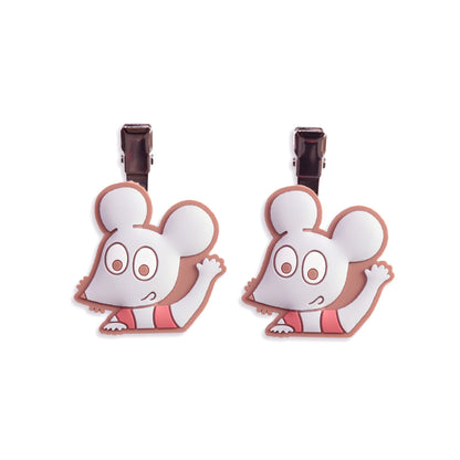 【絵本のクリップ】前髪クリップ/ねずみくん2P【ねずみくん】