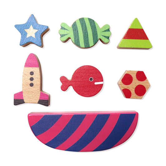 【絵本のつみき】バランスセット(きんぎょがにげた)