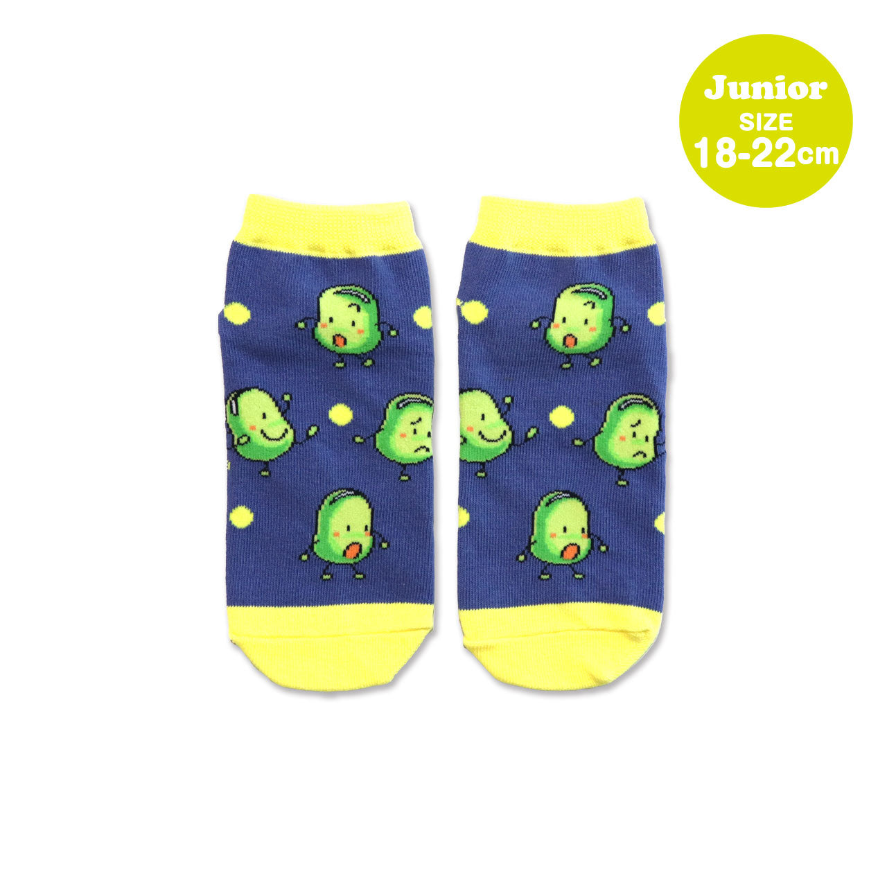 靴下　ジュニア／いっぱい【そらまめくんのベッド】【絵本のくつした】