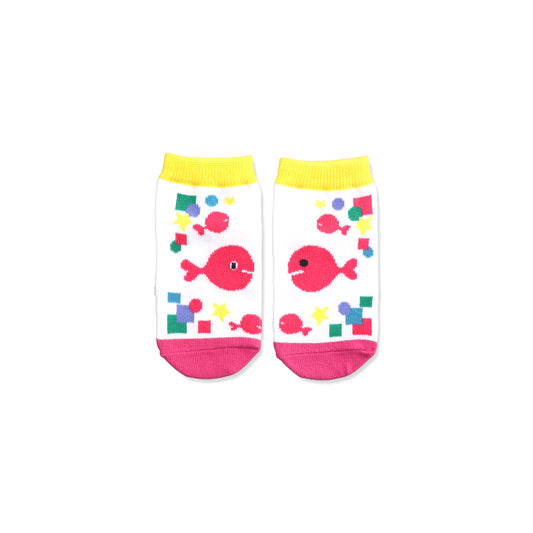 【きんぎょがにげた】靴下 キッズ いろんなかたち【絵本のくつした】