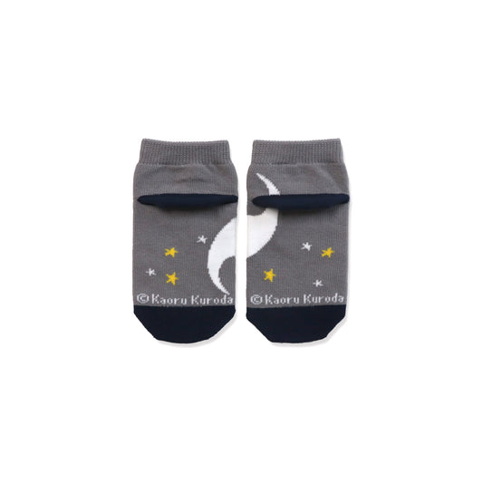 【ねないこだれだ】 靴下 キッズ よこからおばけ 【絵本のくつした】