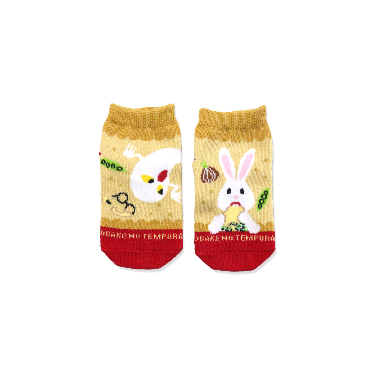 靴下　キッズ／てんぷら【おばけのてんぷら】【絵本のくつした】