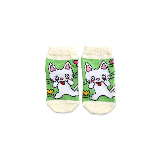 【ノンタン】 靴下 キッズ あかんべ 【絵本のくつした】