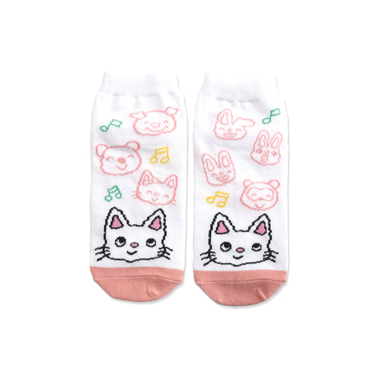 【ノンタン】 靴下 レディース にっこり 【絵本のくつした】