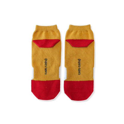 【絵本のくつした】(レディース)赤いパンツ/しろくまのパンツ