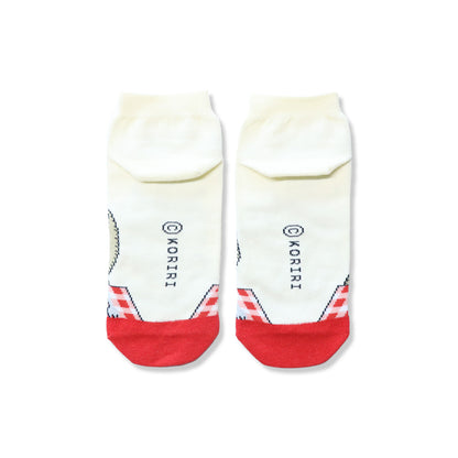 靴下　レディース／ねこ【ねこのようしょくやさん】【絵本のくつした】