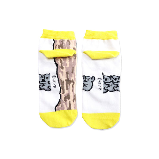 【そそそそ】 靴下 レディース コアラいっぱい　【たなかひかる】 【絵本のくつした】