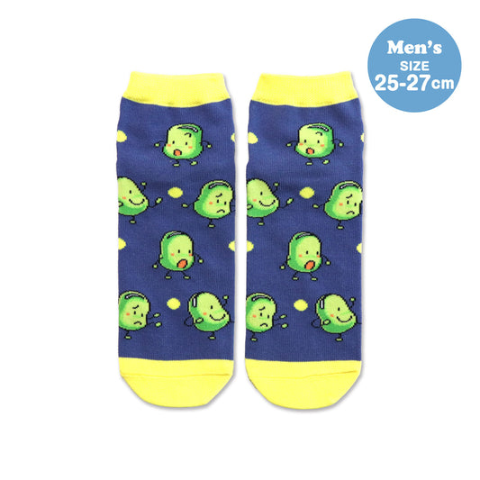 靴下　メンズ／いっぱい【そらまめくんのベッド】【絵本のくつした】