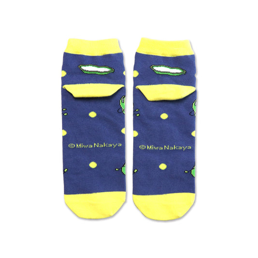 靴下　メンズ／いっぱい【そらまめくんのベッド】【絵本のくつした】