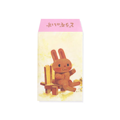 【絵本のぷちぶくろ】うさぎ【どうぞのいす】