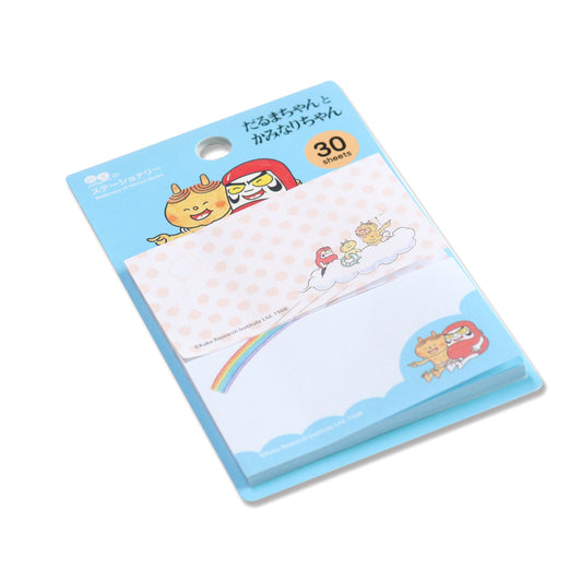 【だるまちゃんとかみなりちゃん】付箋 2P ともだち【絵本のステーショナリー】