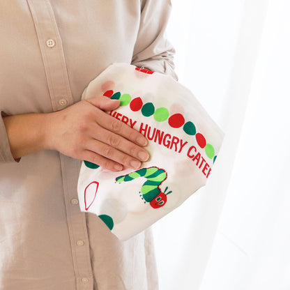 【絵本の手ぬぐい】あおむし 手ぬぐい サークル