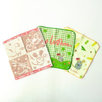 【絵本のタオル】フレデリック PT 緑チェック