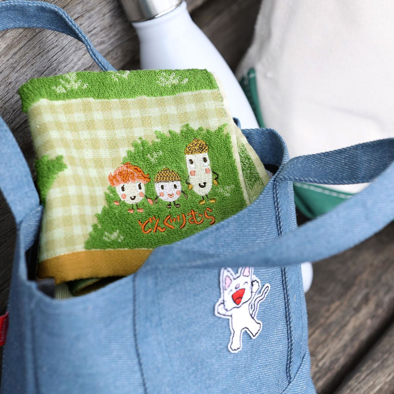 【絵本のタオル】どんぐりむら PT 森のむら