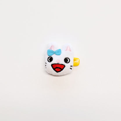 ぬいぐるみバッジ　タータン【ノンタン】