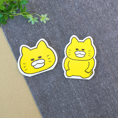 ダイカットメモ はんせい【ノラネコぐんだん】