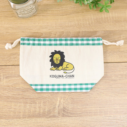 お弁当袋　らいおん【こぐまちゃん】