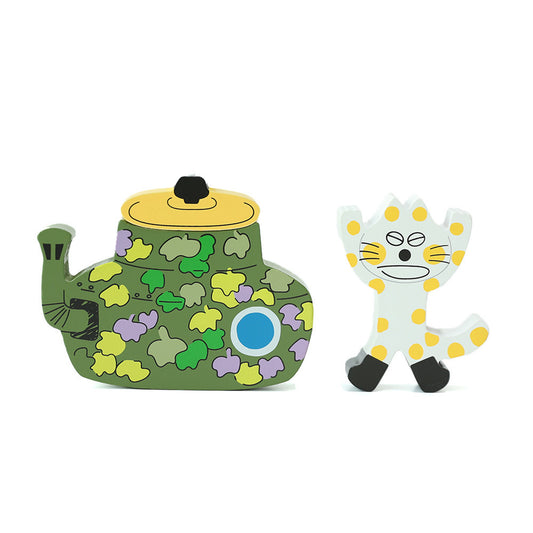 【絵本のつみき】3P へんなねことふね (11ぴきのねこ) /「親子の時間研究所」限定取扱い商品
