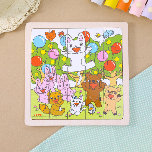 木製パズル　ノンタンあそぼうよ【ノンタン】