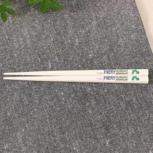 ミルキー塗箸S(ホワイト)【はらぺこあおむし】