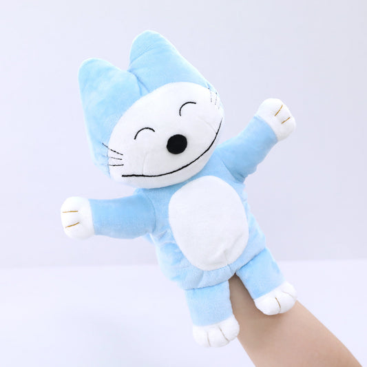 ハンドパペット　ブルー【11ぴきのねこ】