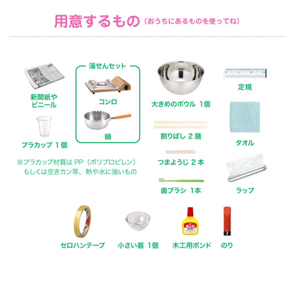 食品サンプルを作るキット【触れる図鑑】/クラフト工作キット