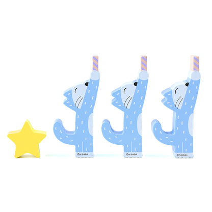 【絵本のつみき】4P 花火セット (11ぴきのねこ) /「親子の時間研究所」限定取扱い商品