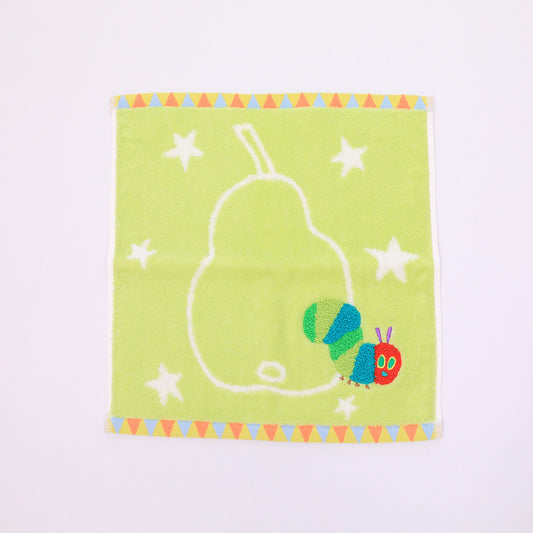 ウォッシュタオル　ハローGREEN【はらぺこあおむし】