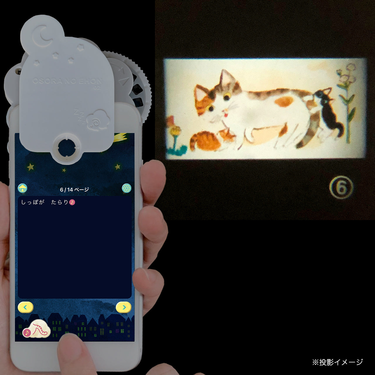 【おそらの絵本】 しっぽがぴん
