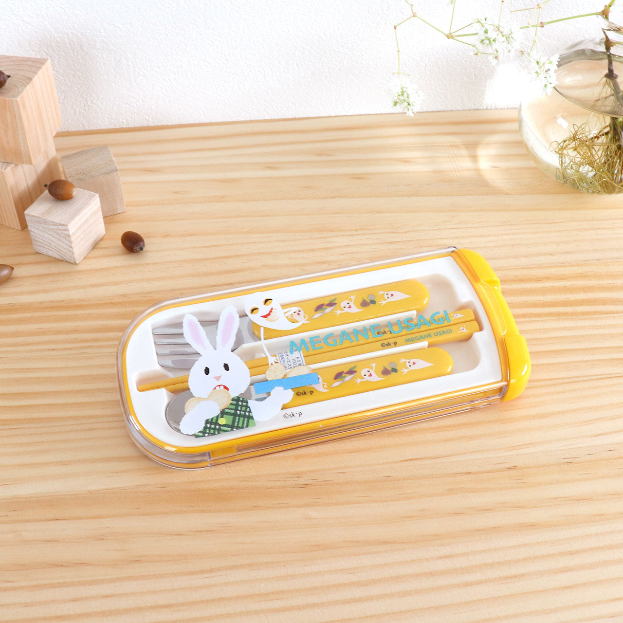 お箸スプーンフォークトリオセット 【おばけのてんぷら】【せなけいこ】