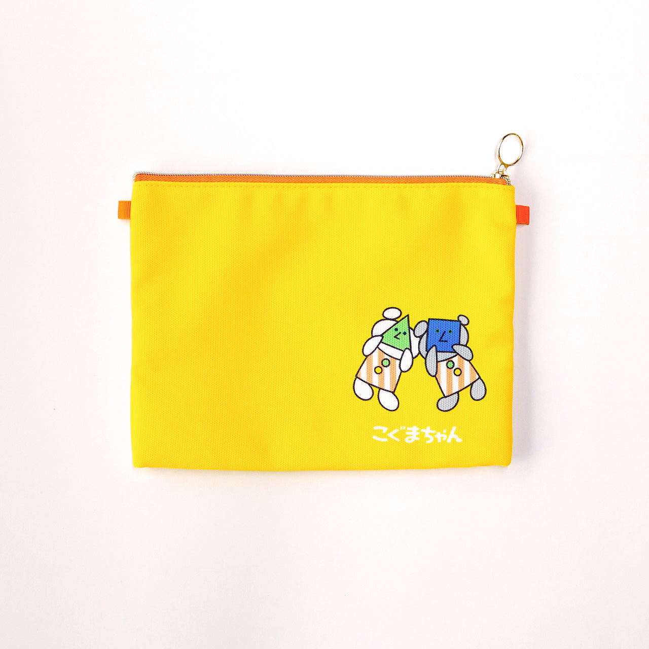 フラットポーチ さんかく 【こぐまちゃん】 – 親子の時間研究所STORE