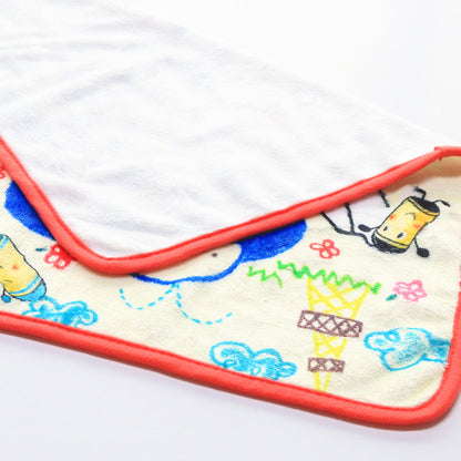 ブランケット バス Sサイズ 【くれよんのくろくん】