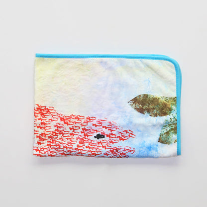 ブランケット おおきなさかな Sサイズ 【スイミー】