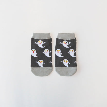 靴下 ジュニア／おばけいっぱい【ねないこだれだ】【絵本のくつした】